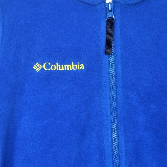 Columbia Baby Bunting Fleece Like New 6M Blue - Picture 5 of 5